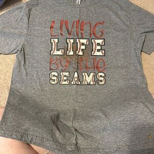 NWOT ball shirt handmade